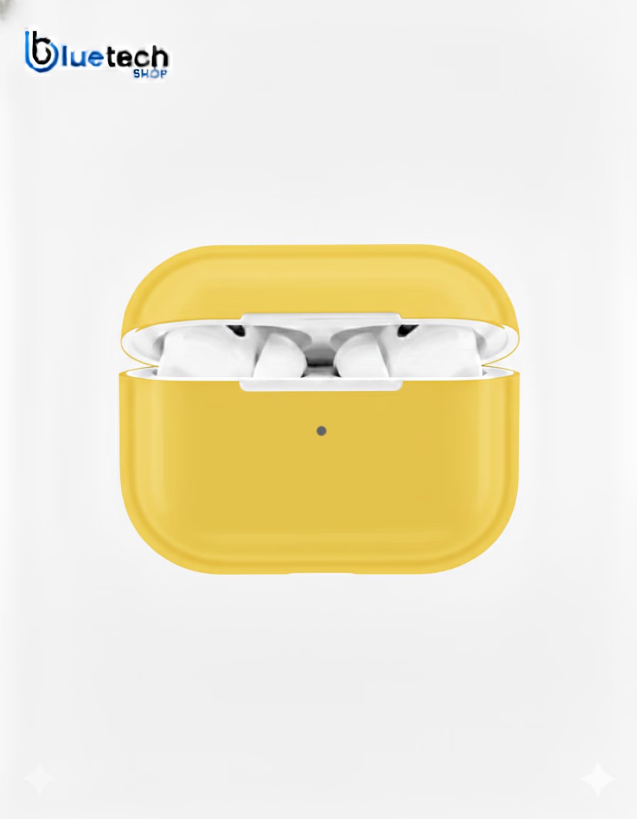 AirPods 4 Soft Silicone Case – Yellow