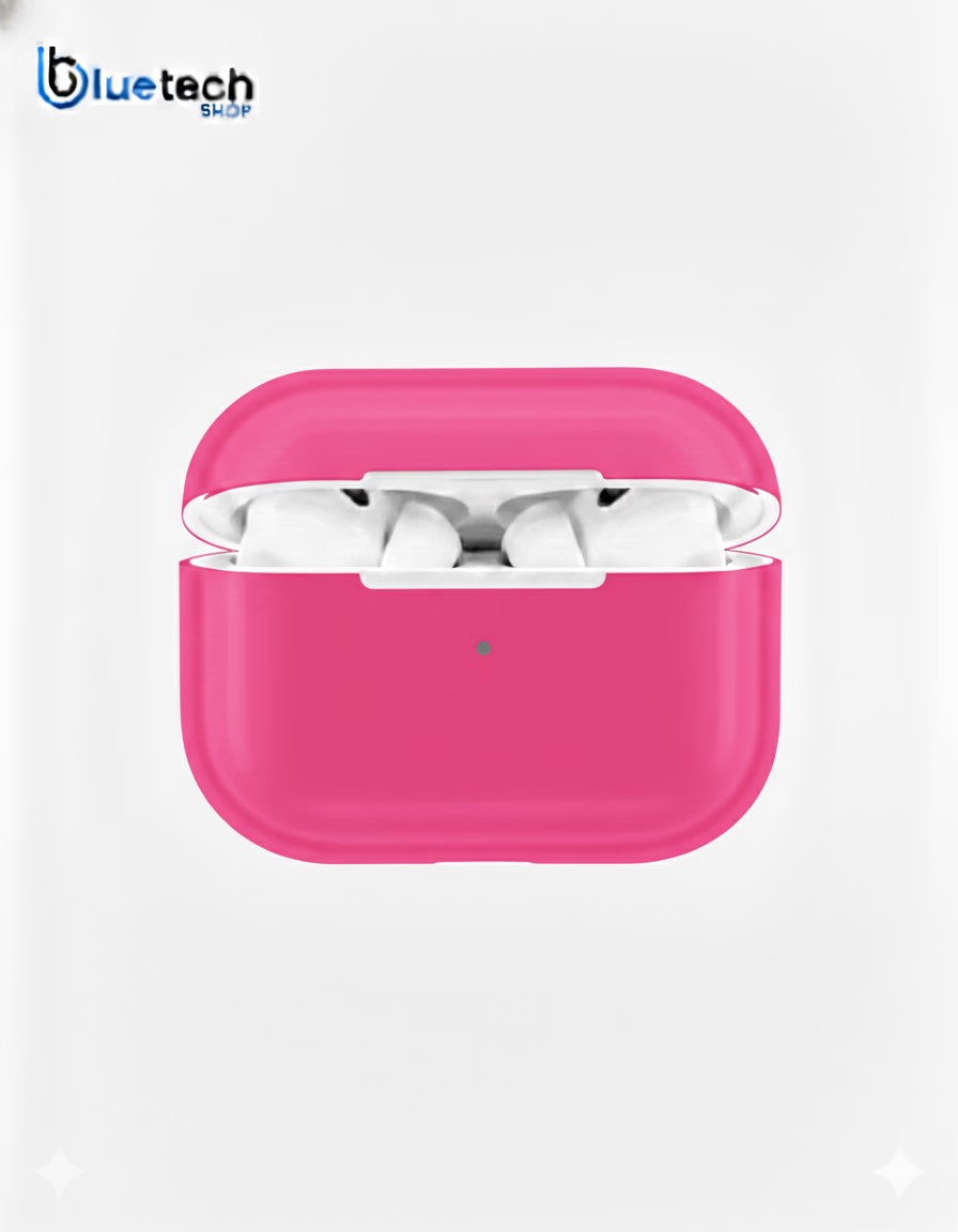 AirPods 4 Soft Silicone Case – Hot Pink
