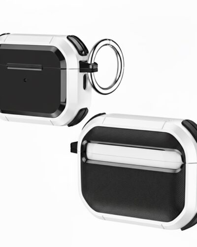 AirPods Pro 3 Sleek Armor Case – White
