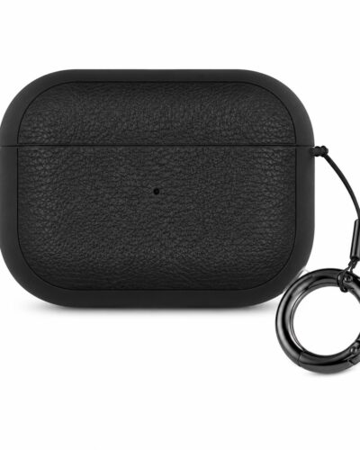 AirPods 4 Elite Leather Case – Black