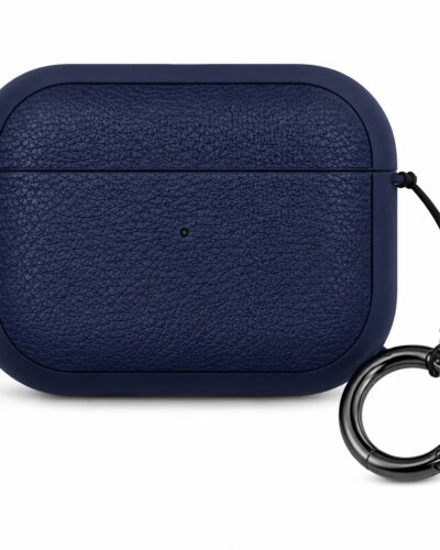 AirPods 4 Elite Leather Case – Navy Blue