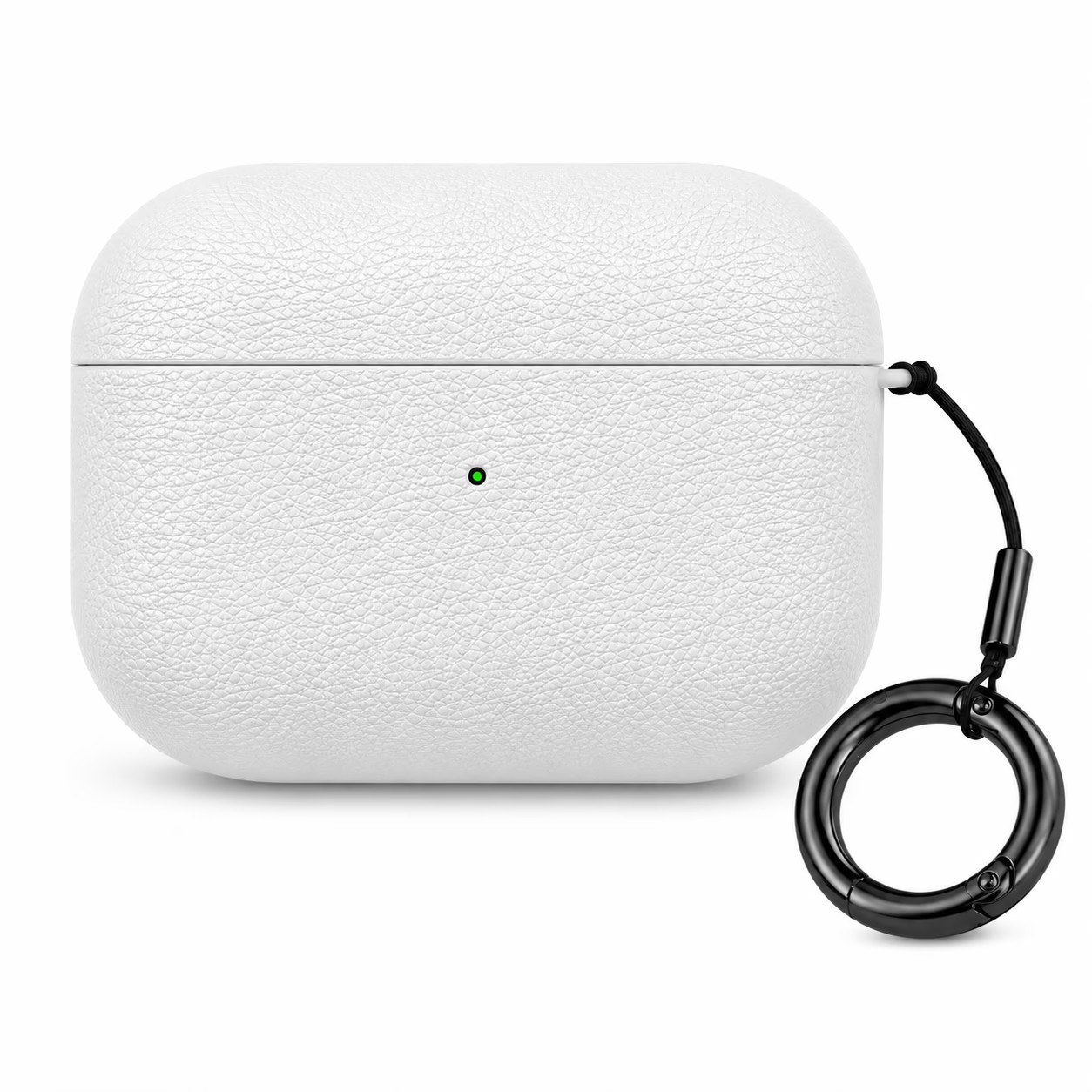 AirPods 4 Elite Leather Case – White