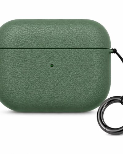 AirPods 4 Elite Leather Case – Green