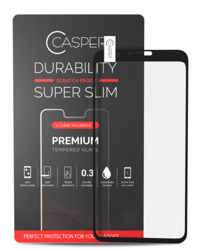 Casper Tempered Glass For Google Pixel 3 (Retail Pack) (Clear)