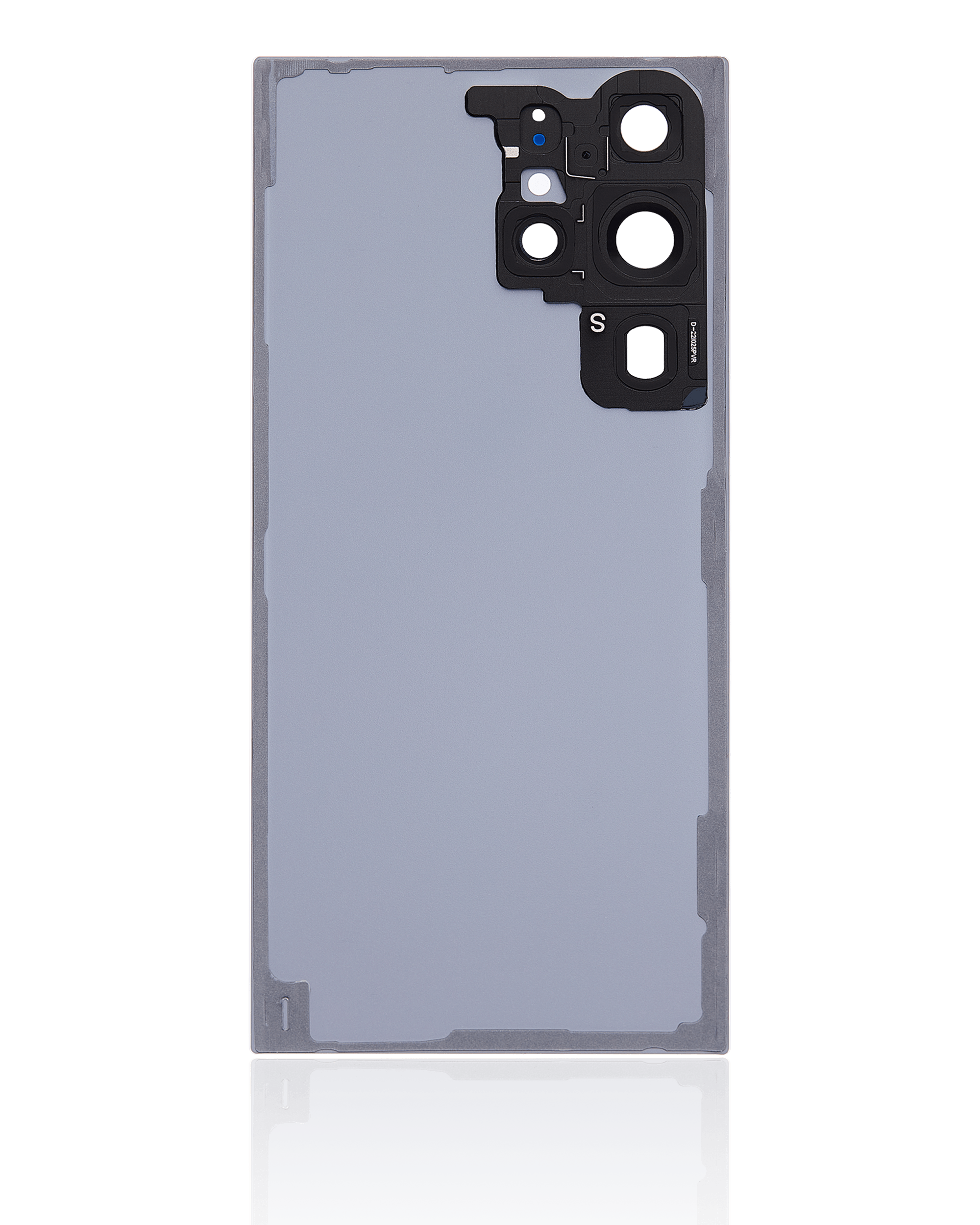 Back Cover Glass With Camera Lens For Samsung Galaxy S23 Ultra 5G (No Logo) (Aftermarket Plus) (Cream)