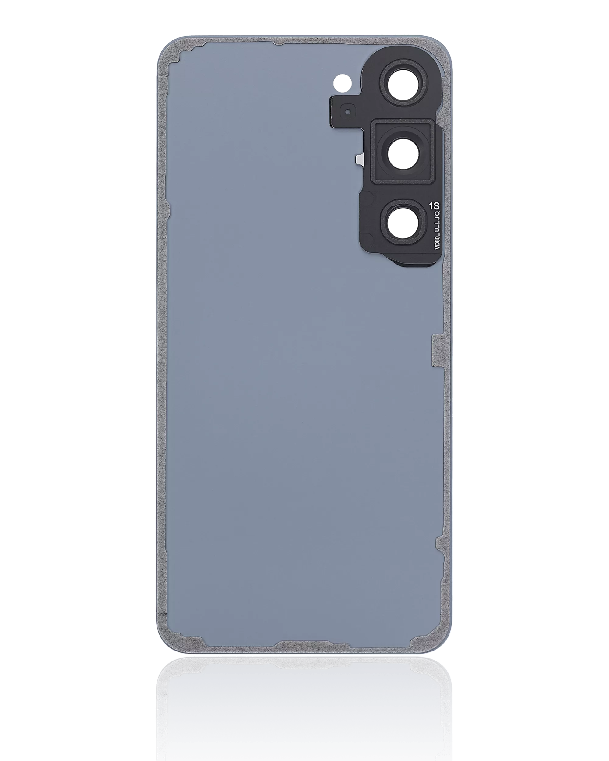 Back Cover Glass With Camera Lens For Samsung Galaxy S23 5G (No Logo) (Aftermarket Plus) (Blue)