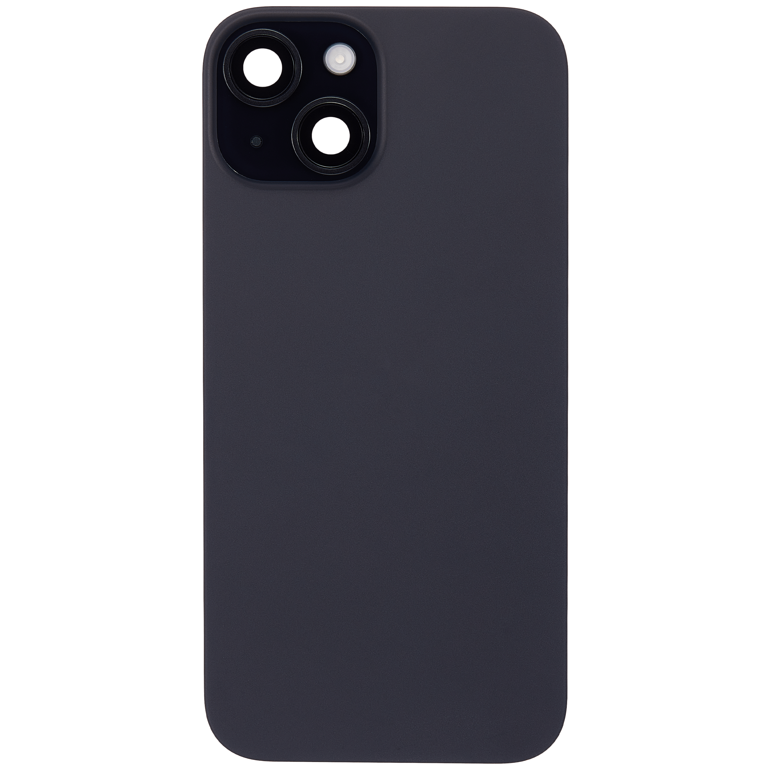 Back Glass w/ MagSafe Magnet & NFC & Flashlight Flex For iPhone 15 (Used OEM Pull: Grade A) (Black)