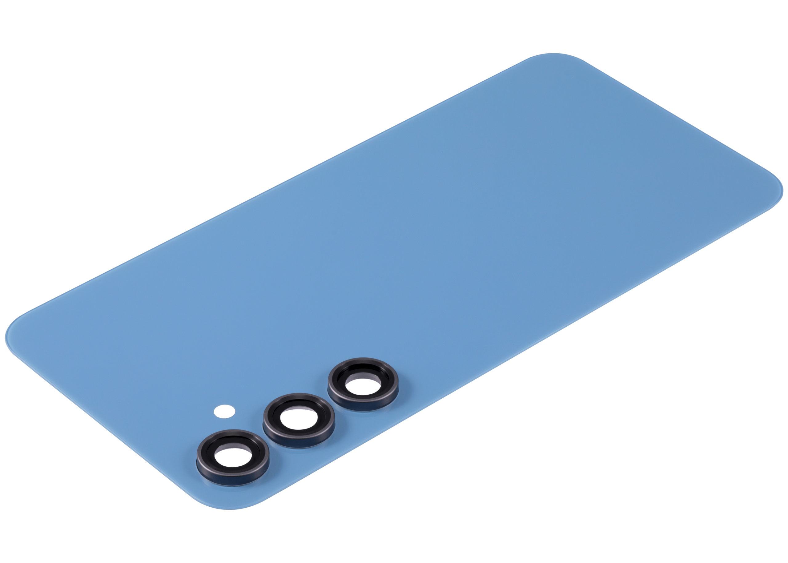 Back cover Glass With Camera Lens For Samsung Galaxy S23 FE 5G (Aftermarket Plus) (Indigo)