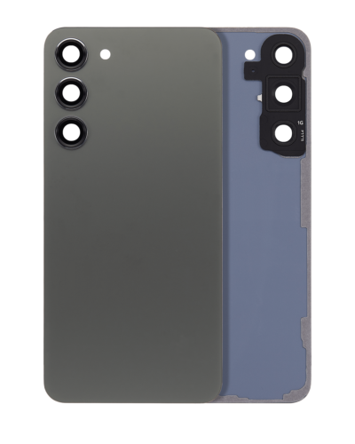 Back Cover Glass With Camera Lens For Samsung Galaxy S23 5G (Service Pack) (Green)