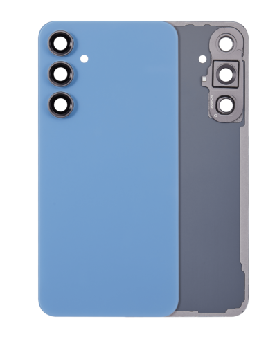 Back cover Glass With Camera Lens For Samsung Galaxy S23 FE 5G (Aftermarket Plus) (Indigo)