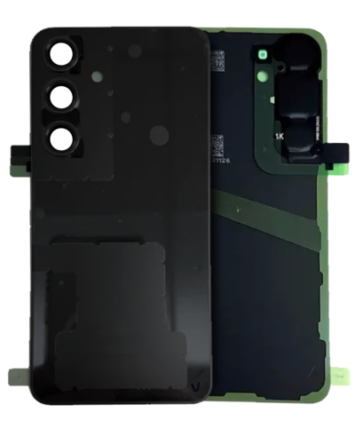 Back Cover Glass With Camera Lens For Samsung Galaxy S24 (Service Pack) (Onyx Black)