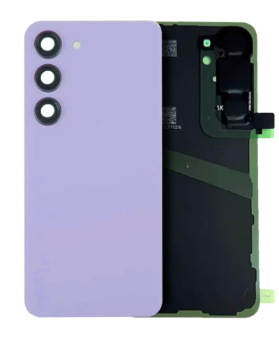 Back Cover Glass With Camera Lens For Samsung Galaxy S24 (Service Pack) (Cobalt Violet)