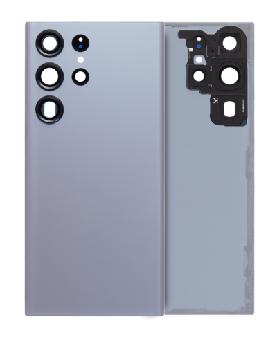 Back Cover Glass With Camera Lens For Samsung Galaxy S23 Ultra (Service Pack) (Graphite)