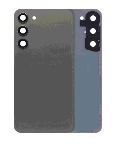 Back Cover Glass With Camera Lens For Samsung Galaxy S23 Plus 5G (No Logo) (Aftermarket Plus) (Green)