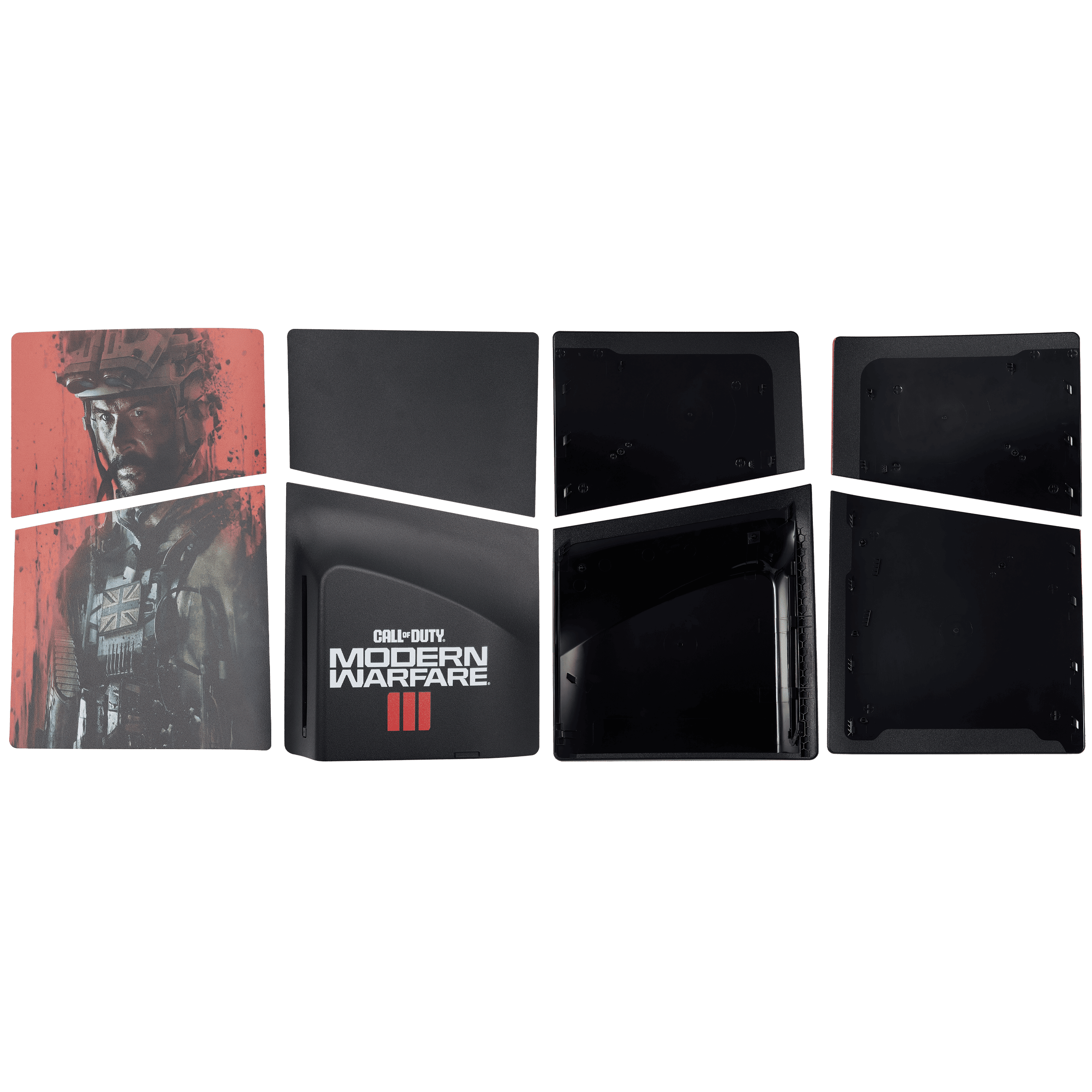 Faceplate Cover (Top & Bottom) For Sony PlayStation 5 Slim Disc Edition (Call of Duty: Modern Warfare III)