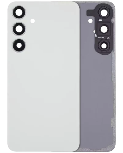 Back Cover Glass With Camera Lens For Samsung Galaxy S24 Plus 5G (No Logo) (Aftermarket Plus) (Jade Green)