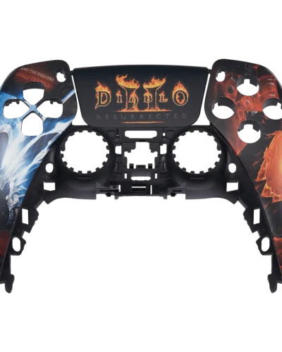 Diablo II replacement faceplate shell for PS5 DualSense controller