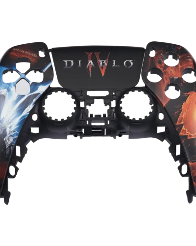 Diablo IV replacement faceplate shell for PS5 DualSense controller