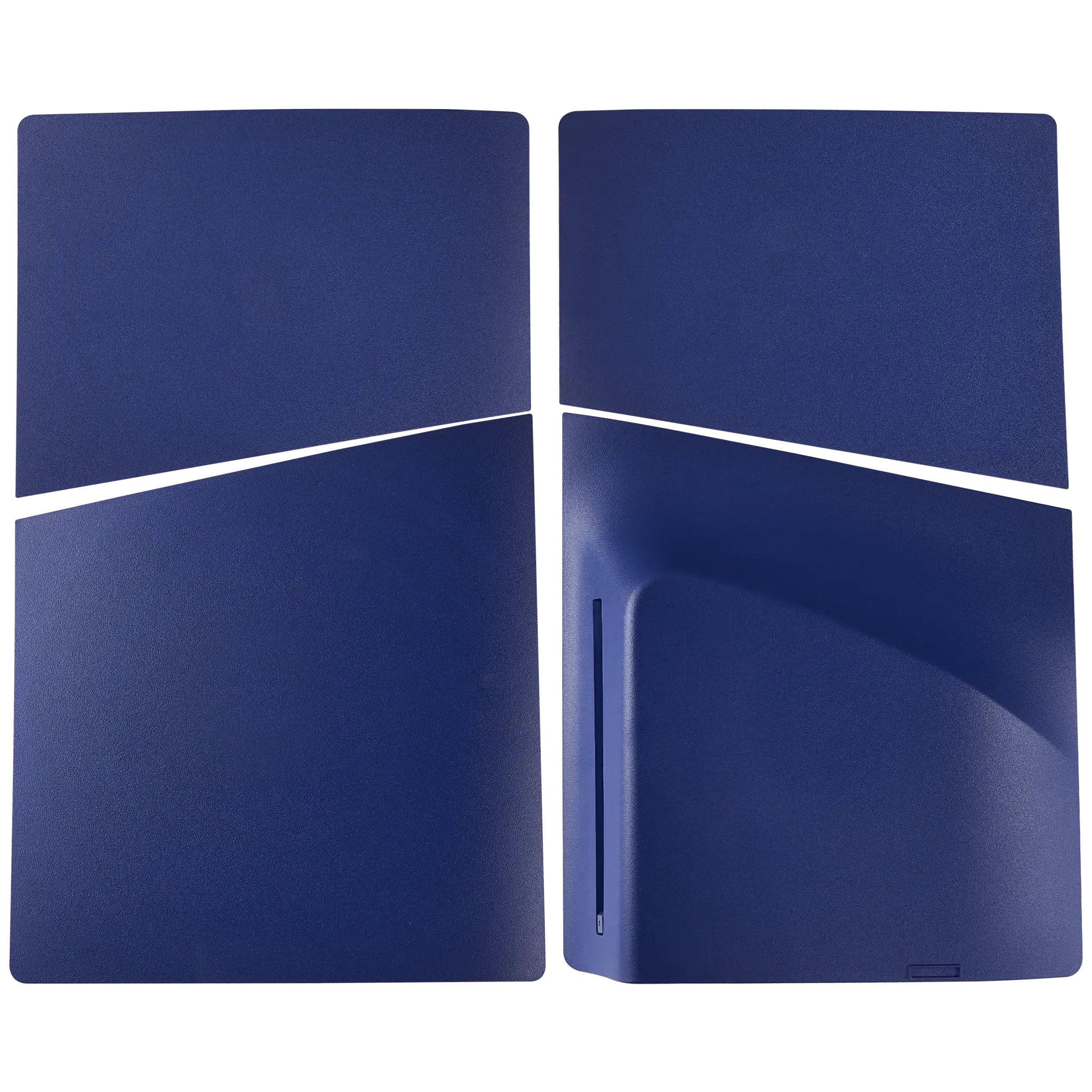 Deep purple blue faceplate cover for PS5 Slim Disc Edition