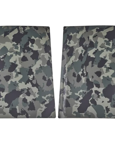 Grey camouflage faceplate cover for original PS5