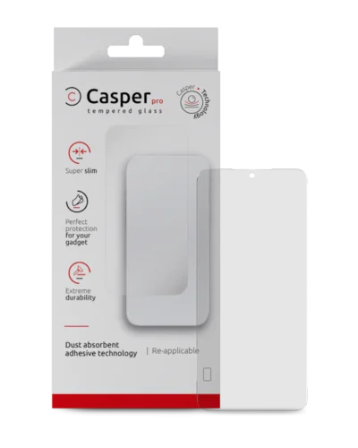 Casper Pro Tempered Glass For Google Pixel 8A (Retail Pack) (Clear)