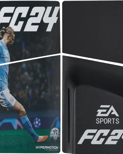 EA Sports FC 24 faceplate cover set for PlayStation 5 Slim Disc Edition