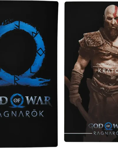 Faceplate Cover (Top & Bottom) For PlayStation 5 (1000 / 1100 / 1200) (God of War)