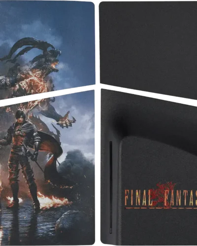 Faceplate Cover (Top & Bottom) For Sony PlayStation 5 Slim Disc Edition (FFVI)