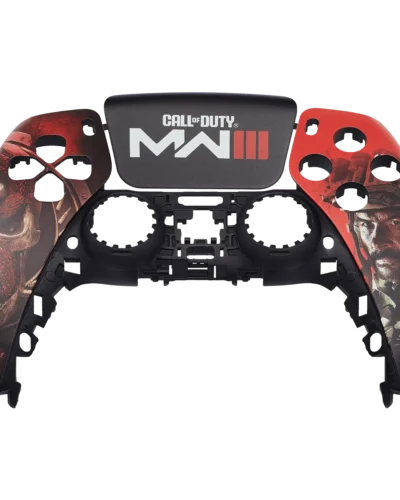 Call of Duty 3 / Red replacement faceplate shell for PS5 DualSense controller