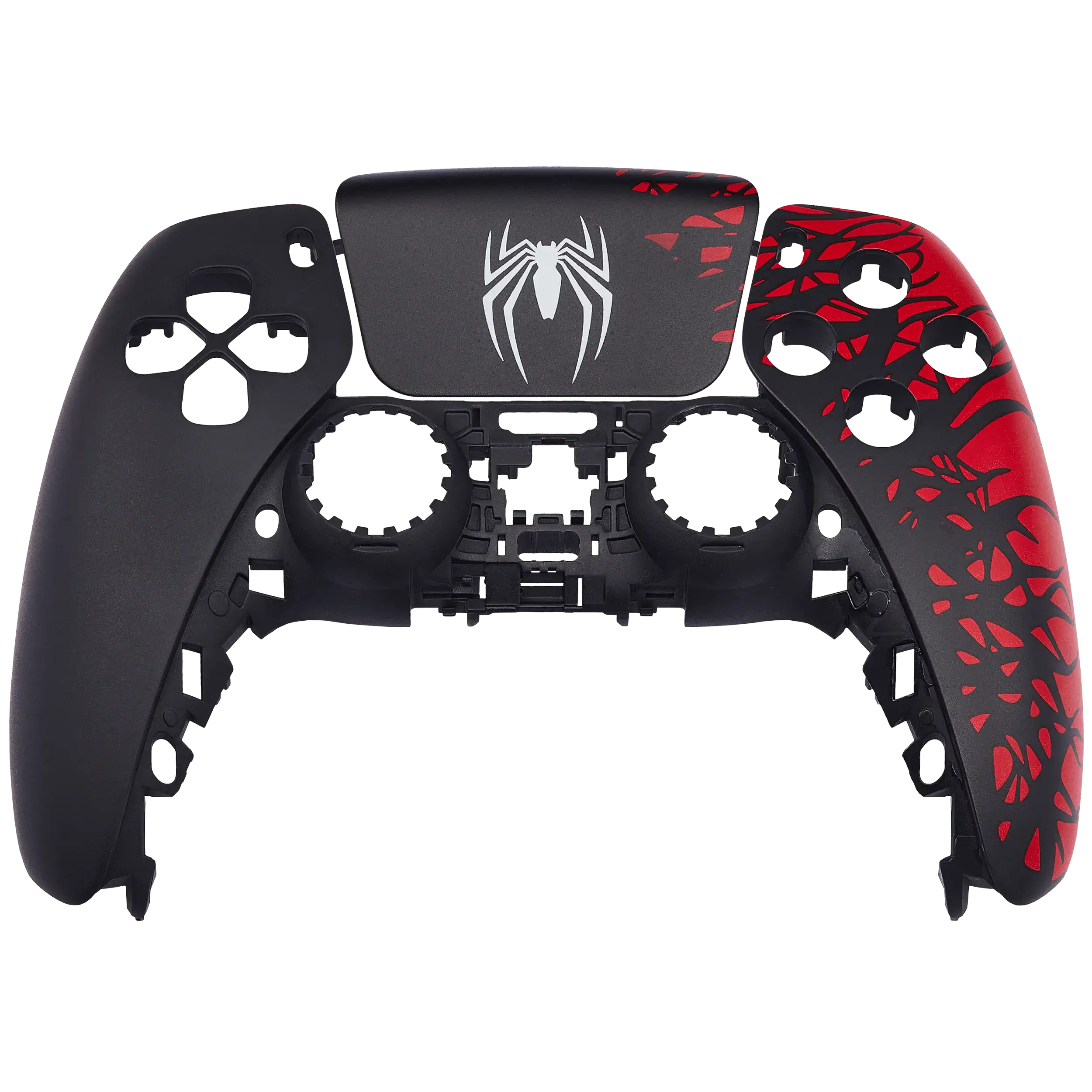 Spider-Man replacement faceplate shell for PS5 DualSense controller