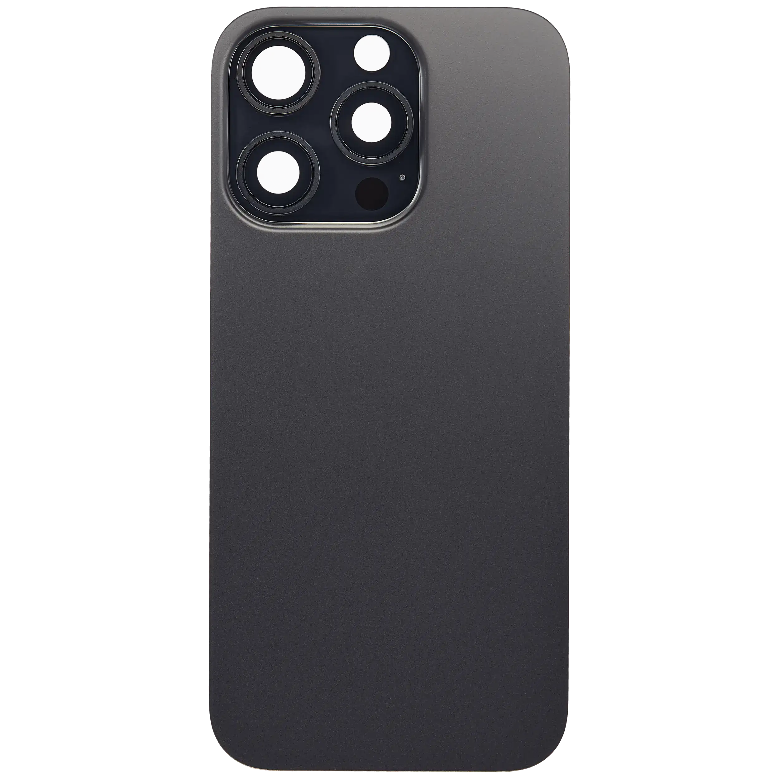 Back Glass w/ MagSafe Magnet For iPhone 16 Pro (No Logo) (Aftermarket) (Black Titanium)