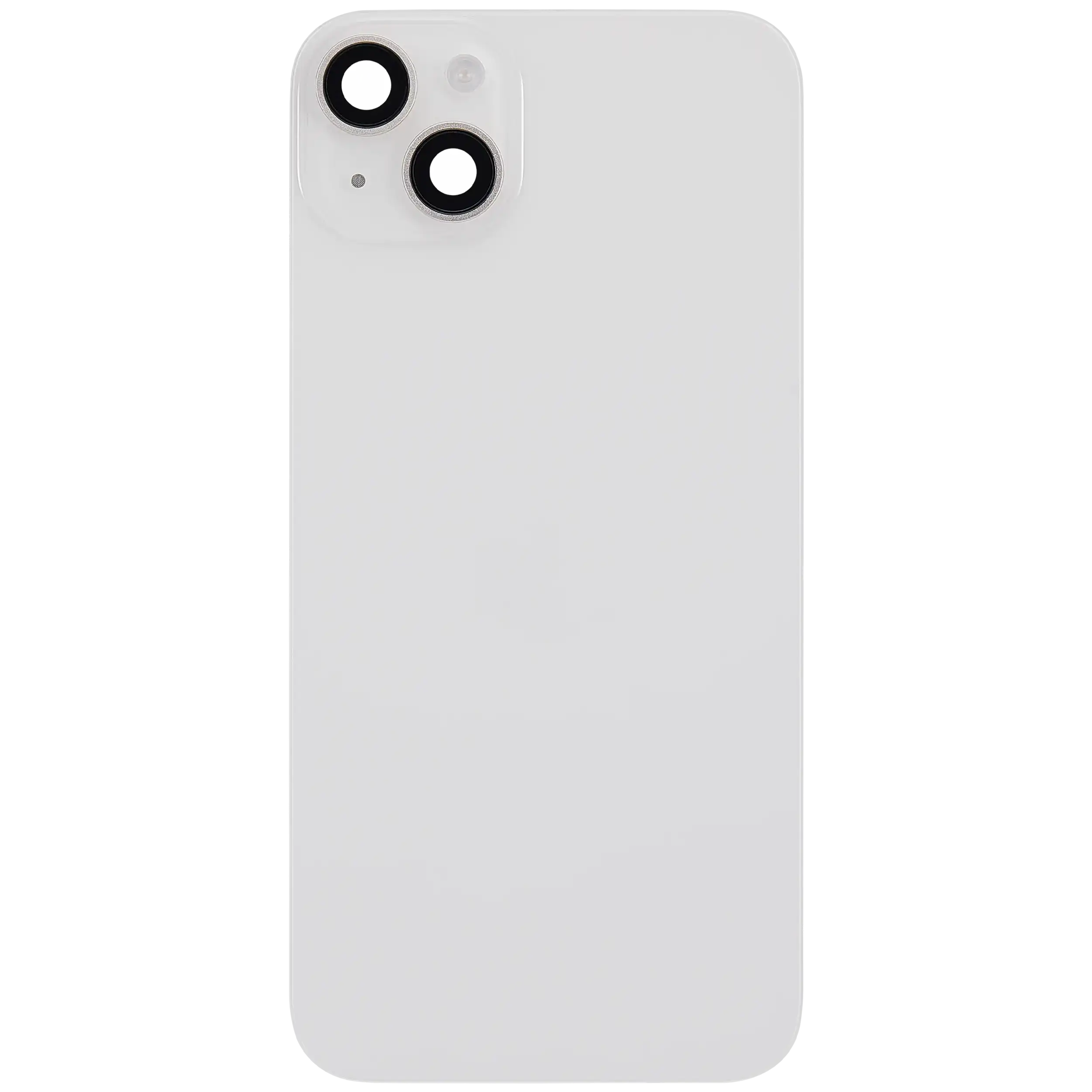 Back Glass w/ MagSafe Magnet & NFC & Flashlight Flex For iPhone 14 Plus (Used OEM Pull: Grade A) (Starlight)