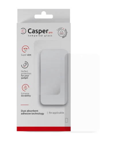 Casper Pro Tempered Glass For Google Pixel 9A (Retail Pack) (Clear)