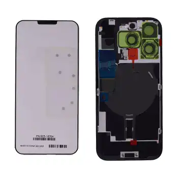 Back Glass w/ MagSafe Magnet & NFC & Flashlight Flex For IPhone 16 Pro Max (Genuine OEM) (Natural Titanium)