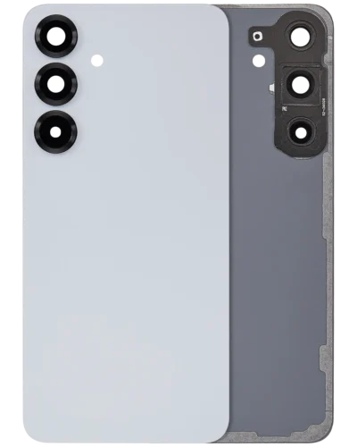 Back Cover Glass With Camera Lens For Samsung Galaxy S25 Plus 5G (No Logo) (Aftermarket Plus) (Icy Blue)