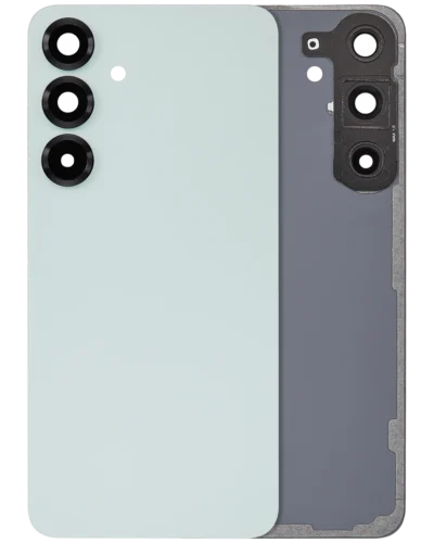 Back Cover Glass With Camera Lens For Samsung Galaxy S25 Plus 5G (No Logo) (Aftermarket Plus) (Mint)