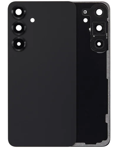 Back Cover Glass With Camera Lens For Samsung Galaxy S25 Plus 5G (No Logo) (Aftermarket Plus) (Blue Black)
