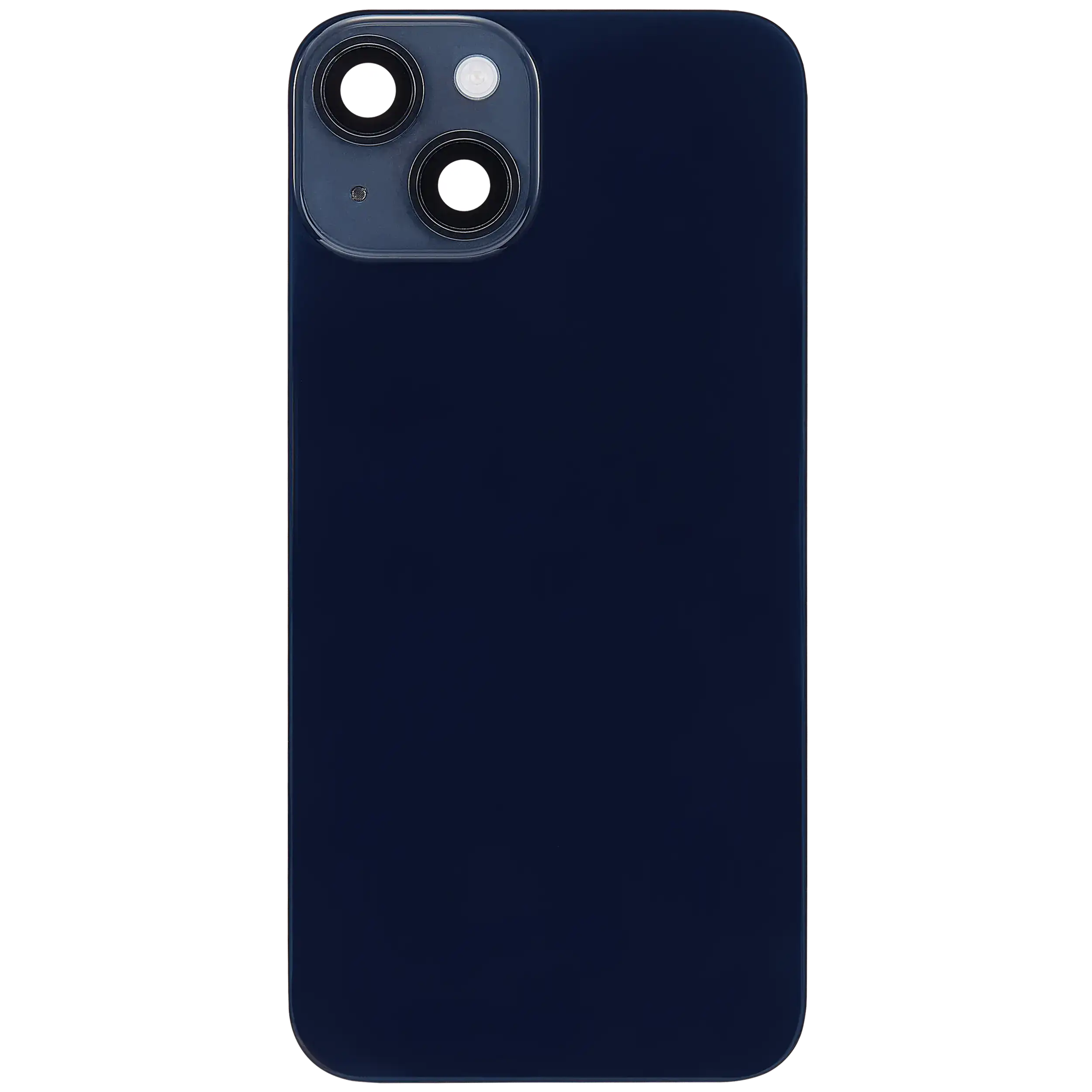 Back Glass w/ MagSafe Magnet & NFC & Flashlight Flex For iPhone 14 (Used OEM Pull: Grade B) (Midnight)