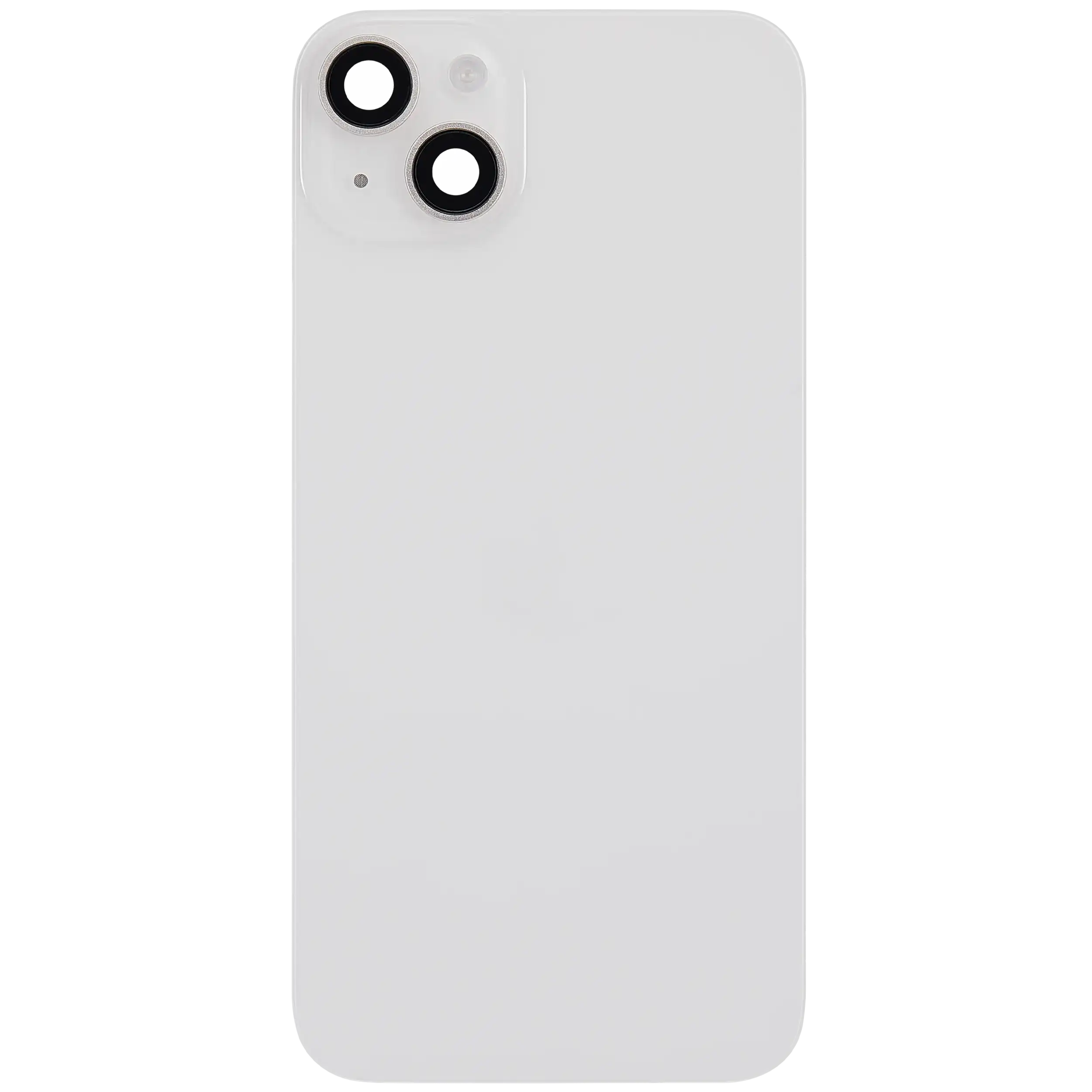 Back Glass w/ MagSafe Magnet & NFC & Flashlight Flex For iPhone 14 Plus (Used OEM Pull: Grade B) (Starlight)
