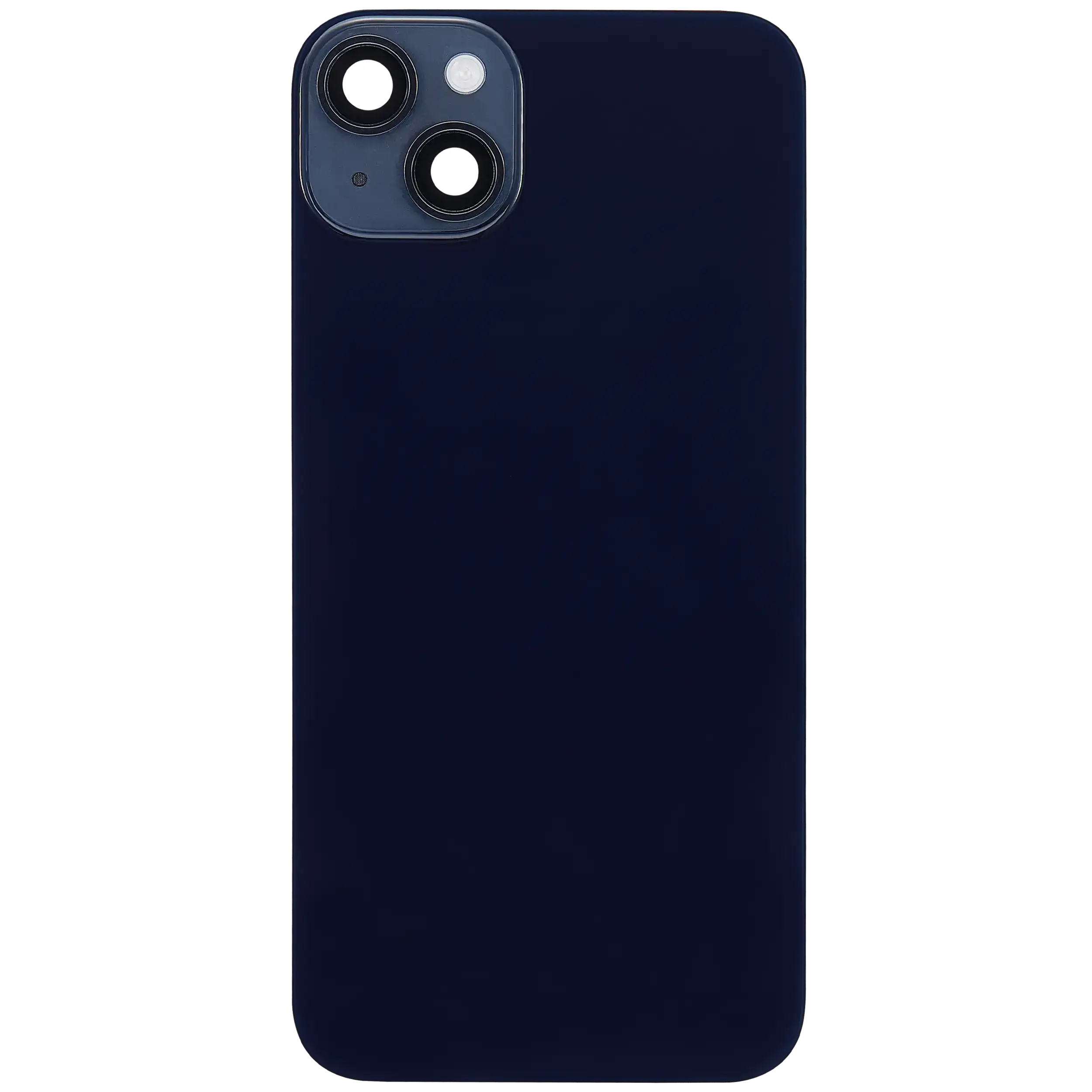 Back Glass w/ MagSafe Magnet & NFC & Flashlight Flex For iPhone 14 Plus (Used OEM Pull: Grade B) (Midnight)