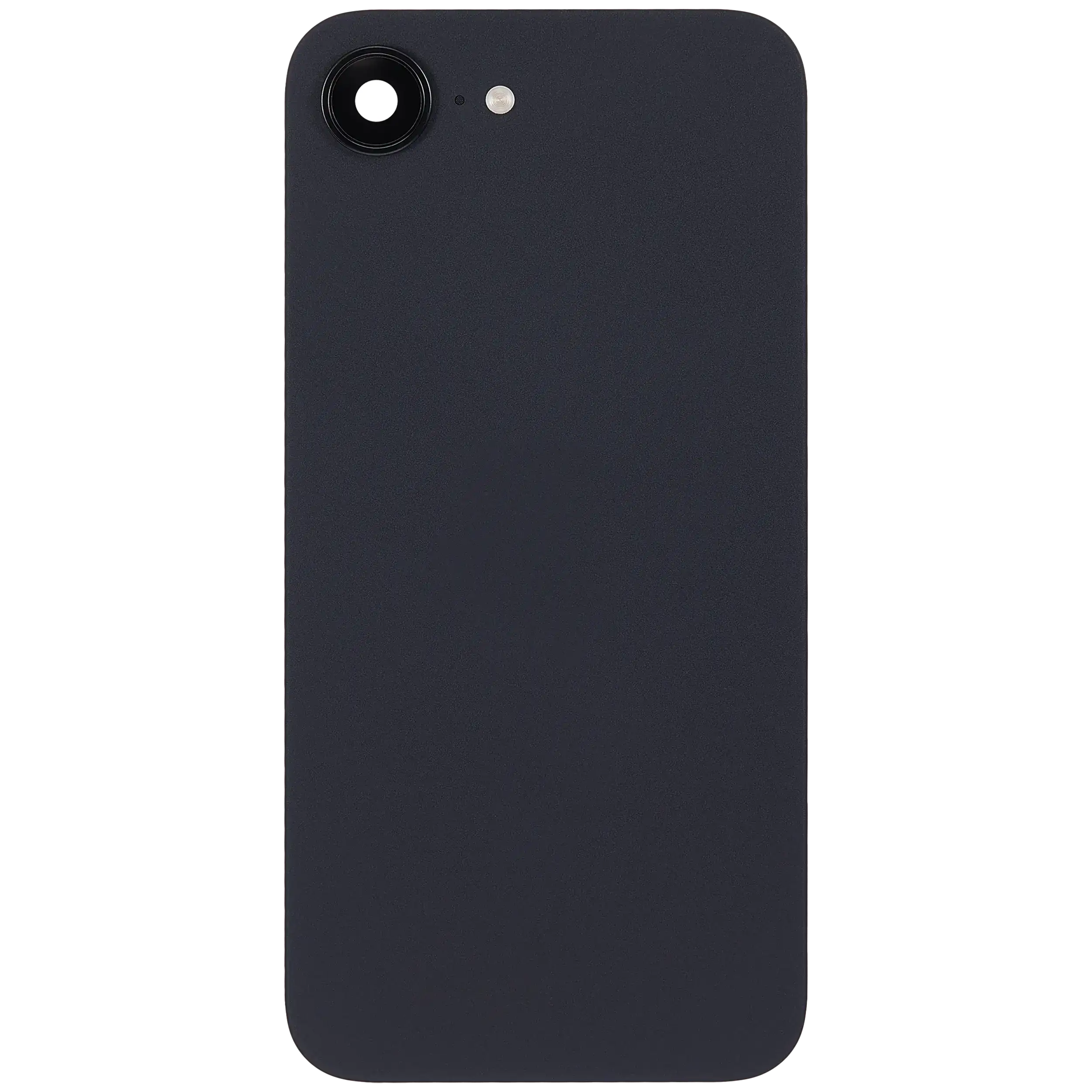 Back Glass w/ MagSafe Magnet & NFC & Flashlight Flex For iPhone 16e (Used OEM Pull: Grade B) (Black)