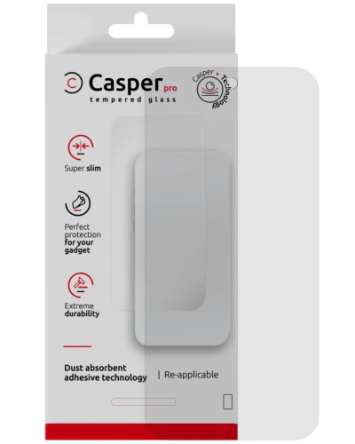 Casper Pro Tempered Glass For Google Pixel 10 Pro XL (Retail Pack) (Clear)