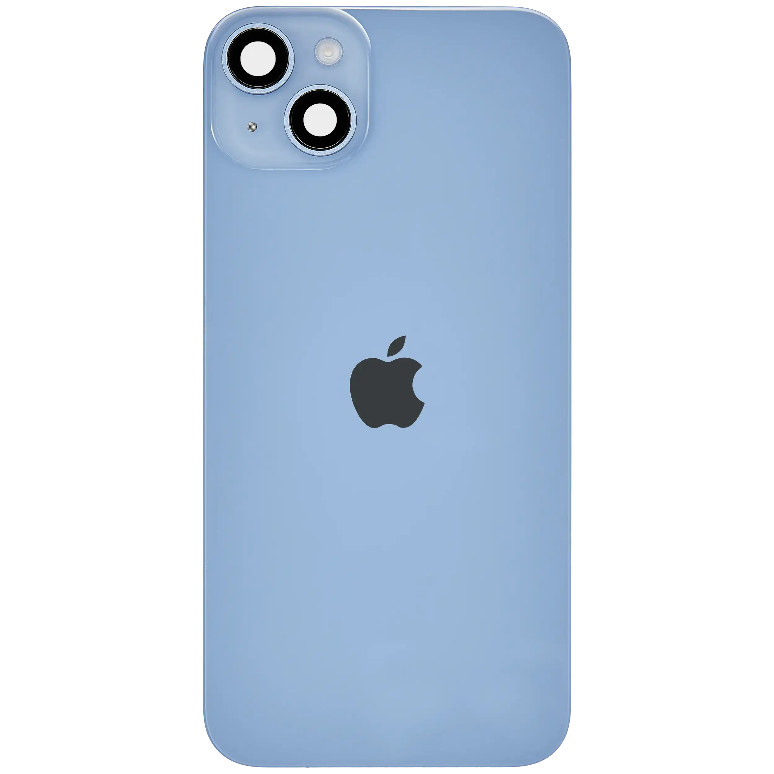 Back Glass w/ MagSafe Magnet & NFC & Flashlight Flex For iPhone 14 Plus (Genuine OEM) (Blue)