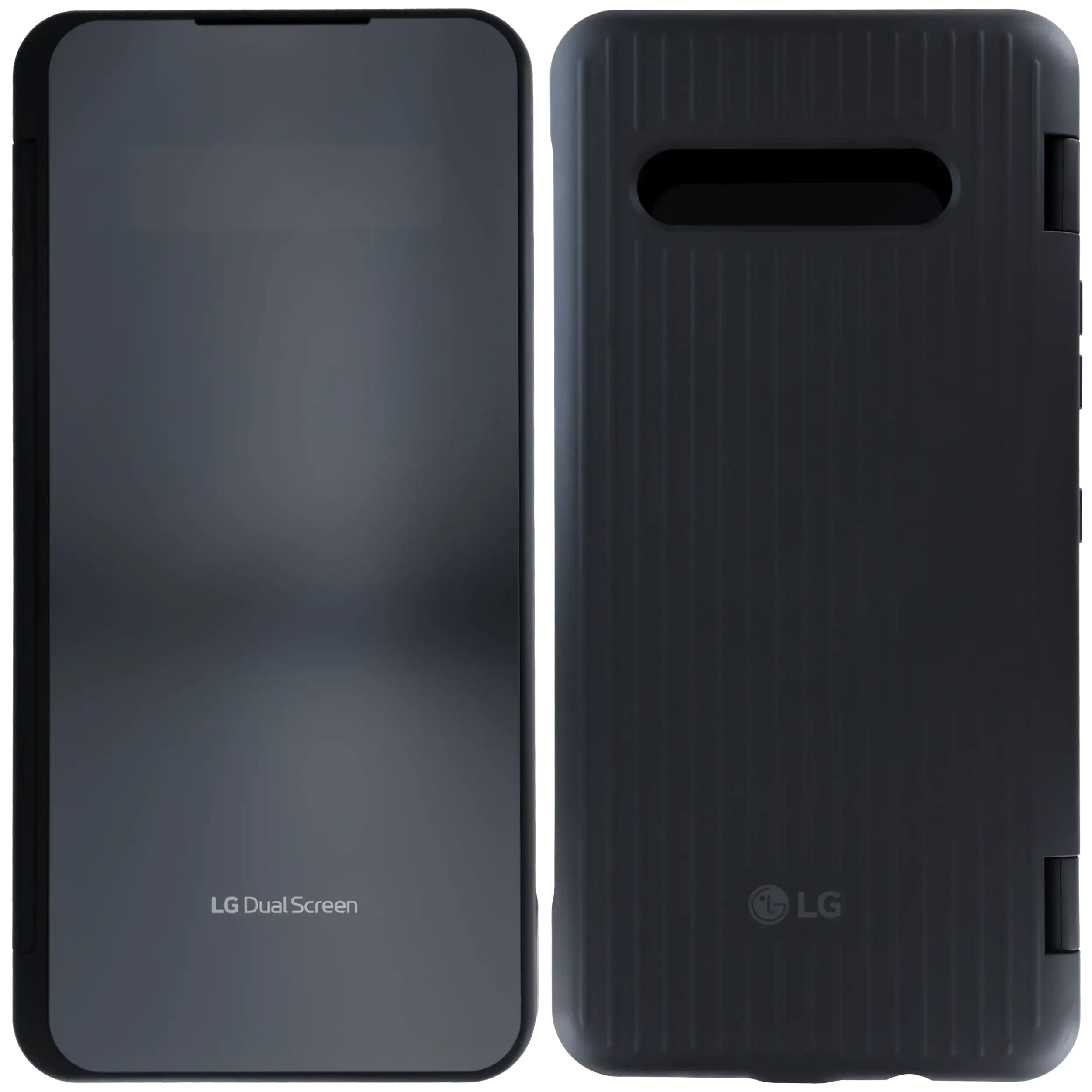 Dual Screen With Protective Case (Type C Adapter) For V60 ThinQ 5G (Black)