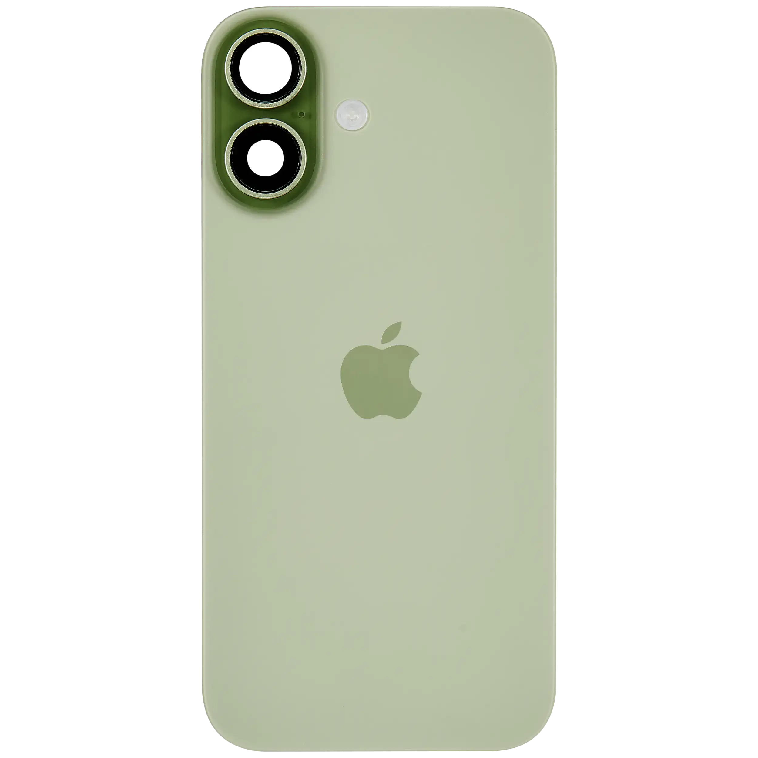 Back Glass w/ MagSafe Magnet & NFC & Flashlight Flex For iPhone 17 (Used OEM Pull: Grade B) (Sage )