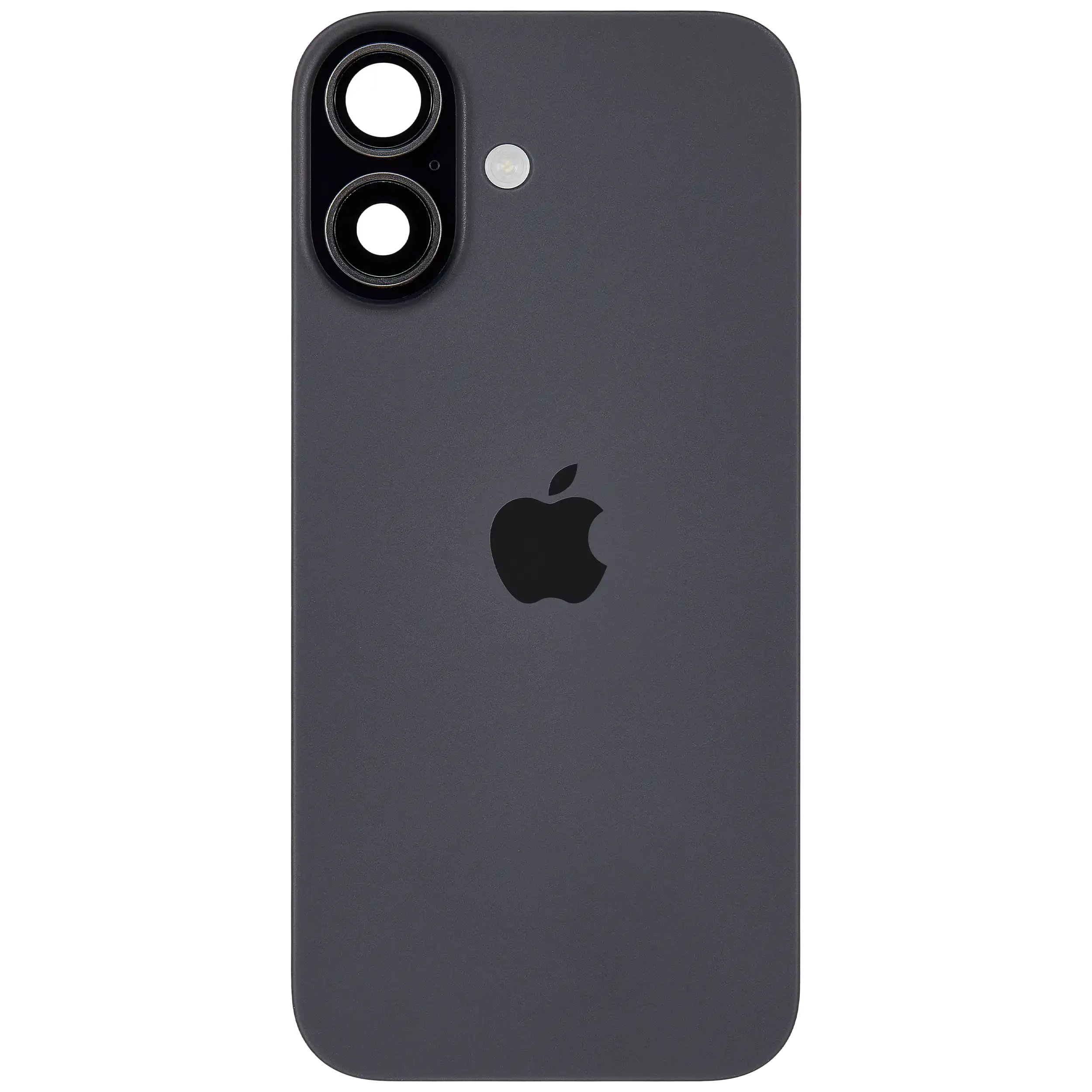 Back Glass w/ MagSafe Magnet & NFC & Flashlight Flex For iPhone 17 (Used OEM Pull: Grade C) (Black)