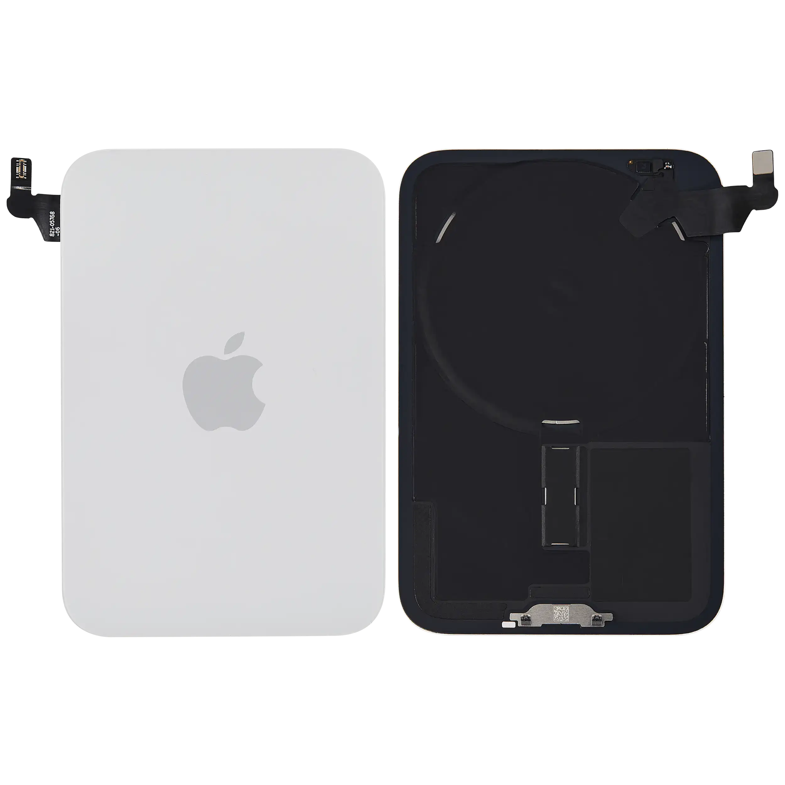 Back Glass w/ MagSafe Magnet & NFC For iPhone 17 Pro (Used OEM Pull: Grade C) (Silver)