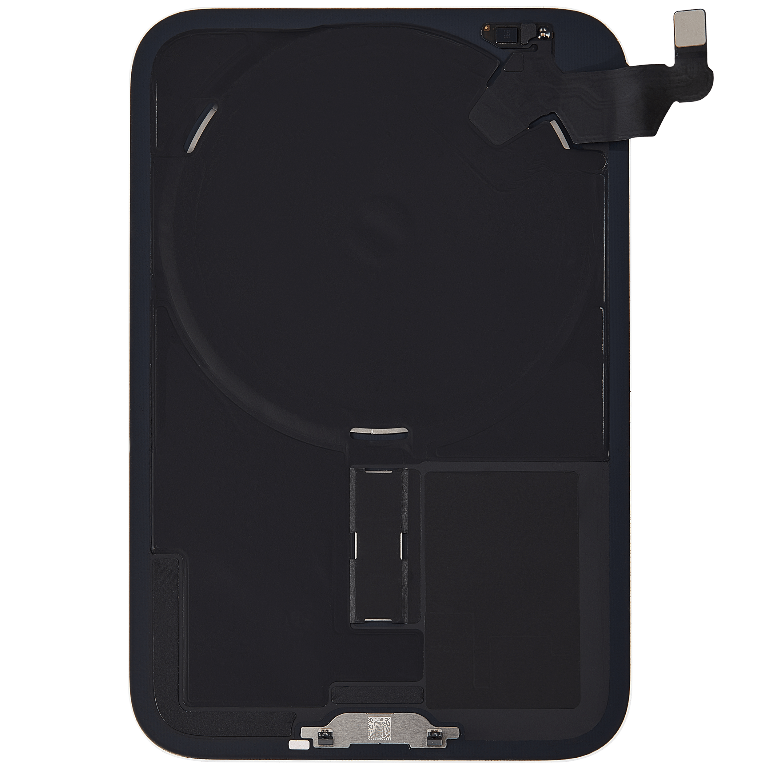 Back Glass w/ MagSafe Magnet & NFC For iPhone 17 Pro (Used OEM Pull: Grade C) (Silver)
