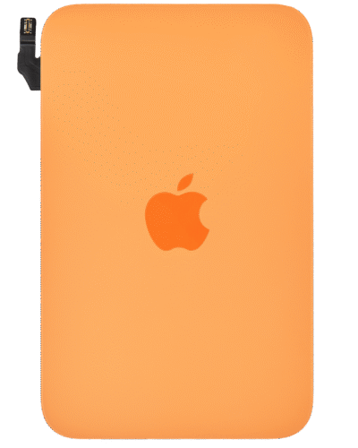 Back Glass w/ MagSafe Magnet & NFC For iPhone 17 Pro Max (Used OEM Pull: Grade B) (Cosmic Orange)