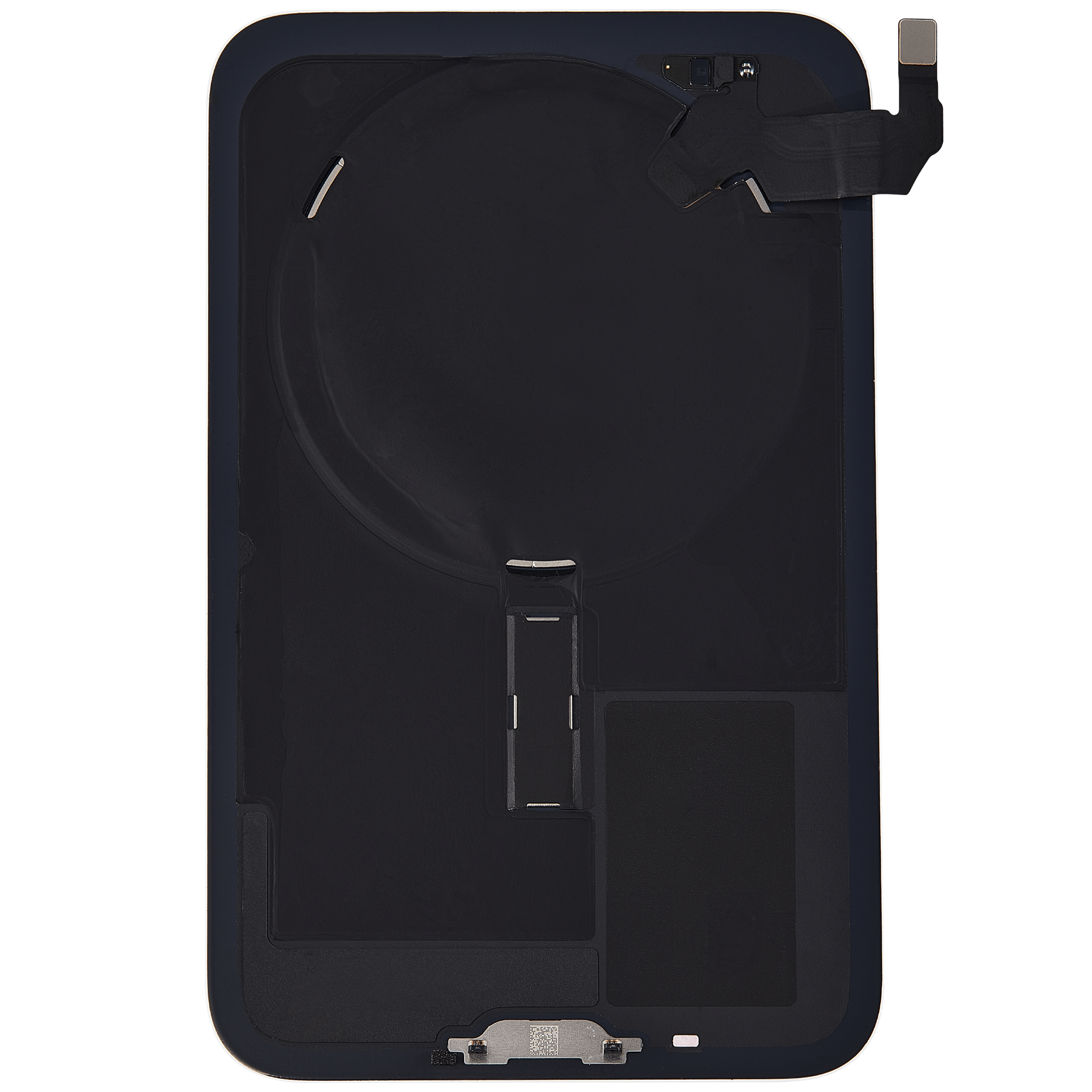 Back Glass w/ MagSafe Magnet & NFC For iPhone 17 Pro Max (Used OEM Pull: Grade C) (Silver)